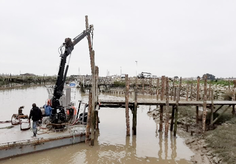 Travaux publics maritimes & entretien des ports